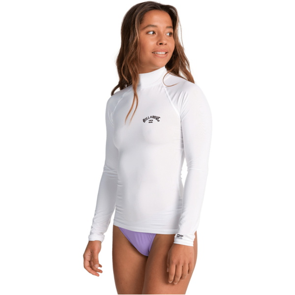 2026 Billabong Frauen Tropical Surf Langarm-Lycra-Weste EBJWR03014 - White